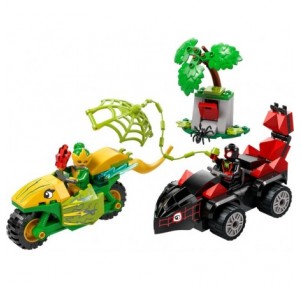 Lego Spidey Spin y Electro Duelo Vehículos Dino