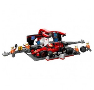 Lego Formula1 Parada en Boxes Equipo de Mecánicos