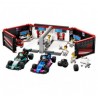 Lego Formula1 Garaje F1 cohes Mercedes-AMG-Alpine