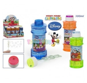 Botella pompas jabón 300 ml Mickey Club House