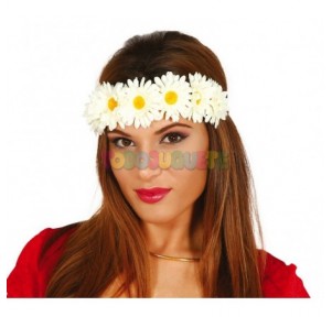 Diadema Flores Blancas