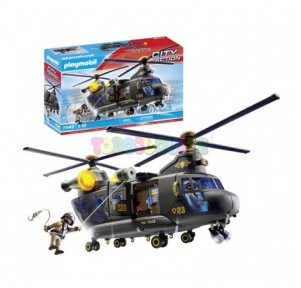 Fuerzas Especiales Helicóptero Banana Playmobil