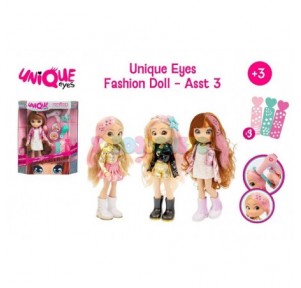 Unique Eyes Muñeca WOW Hair Surtida