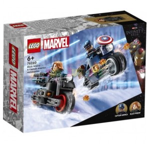 Lego Marvel Motos Viuda y...