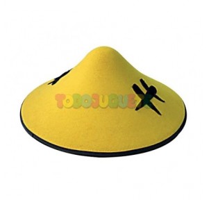 Sombrero Chino amarillo 2...