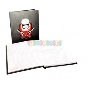 Libreta luz Star Wars Casco...