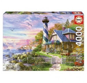 Puzzle 4000 faro en Rock Bay