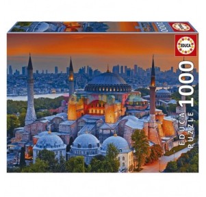 Puzzle 1000 Mezquita Azul,...