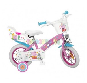 Bicicleta Peppa Pig Rosa 12