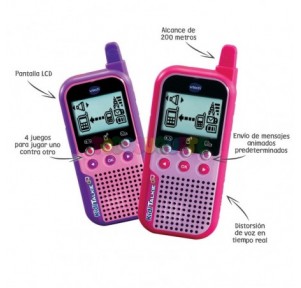 Kidi Talkie 6 en 1 Walkie Rosa