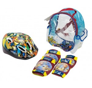 Set Casco + Protecciones Gormiti