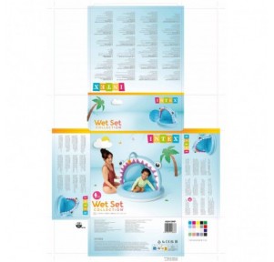 Piscina Hinchable Angler Fish 127x102x86 Intex