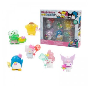 Hello Kitty Pack 6 Figuras 6 cm