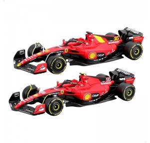 Set 2 Coches Metal 1:43 Ferrari F1 SF23 Burago