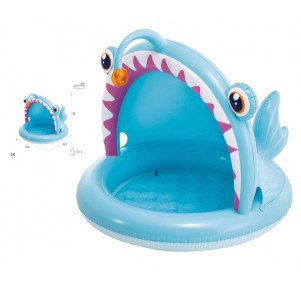 Piscina Hinchable Angler Fish 127x102x86 Intex