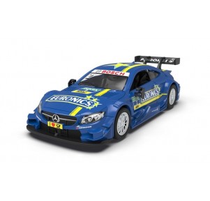 Coche Mercedes AMG C 63 DTM Blue 1:32 Pullback