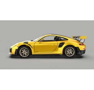 Coche Porsche 911 GT2 RS WP Yellow 1:32 Pullback