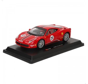 Coche Metal 1:24 Ferrari Racing 458 Challenge