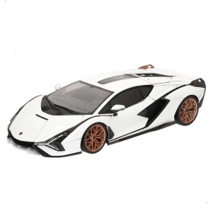 Coche Metal 1:18 Lamborghini Sian FKP 37 Blanco