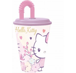 Vaso Caña Easy 430ml Hello Kitty