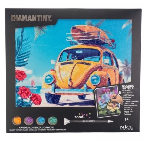 Diamantiny Level Up Coche Amarillo