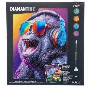 Diamantiny Quadro Dj Gorila