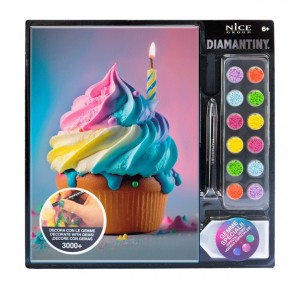 Diamantiny Level Up Food Cupcake
