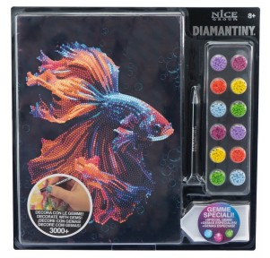 Diamantiny Level Up Fighting Fish