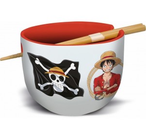 Cuenco Ramen Palillos One Piece Classic
