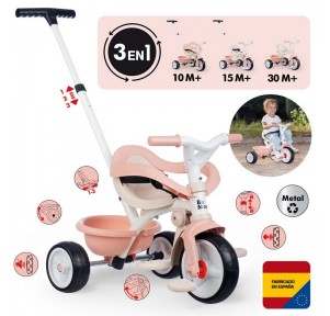 Triciclo Be Move Confort Rosa