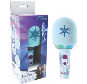 Micrófono Karaoke Bluetooth Frozen Sonido Luz