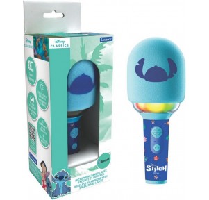 Micrófono Karaoke Bluetooth Stitch Sonido Luz