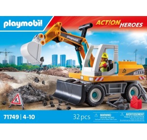 Excavadora Grande Playmobil
