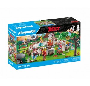 Astérix en el Banquete de la Aldea Playmobil