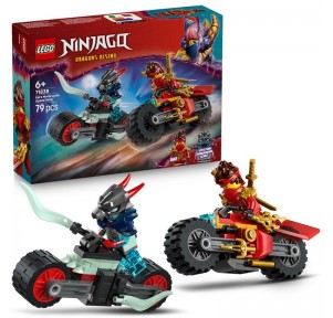 Lego Ninjago Carrera Relámpago en Moto de kai