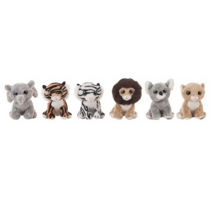 Peluche Animales Wild 12cm surtido