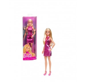 Muñeca Barbie Fashionista Vestido Rosa Corazón 230