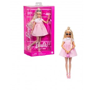 Barbie Deluxe Muñeca con Vestido con Lazo