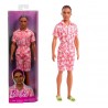 Muñeco Ken Fashionista Mono Hawaiano