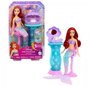 Muñeca Princesa Disney Ariel con Tocador