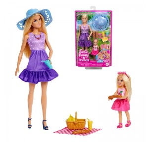 Barbie Familia y Amigos Muñeca Barbie y Chelsea