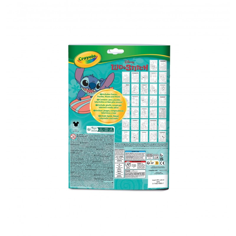 Stitch Libro Actividades y Colorear 7 Rotuladores