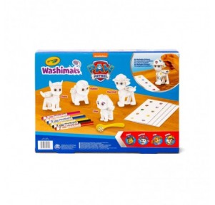 Washimals Paw Patrol Set 4 Mascotas con Stickers