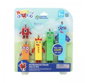 Numberblocks Amigos del 1 al 5