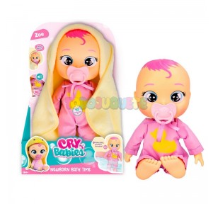 Bebé Llorón Newborn Bath Time Zoe
