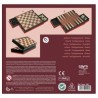 Juego Magnético Ajedrez Damas Backgammom