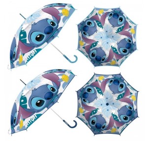 Paraguas Transparente 46 Stitch Boy surtido