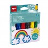 Paint Fun Pinceles con Pintura Brillante Apli