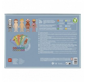 Puzzle Cuerpo Humano 240 Piezas Apli