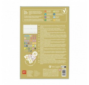 Juego Magnets Alfabeto Español/inglés Apli